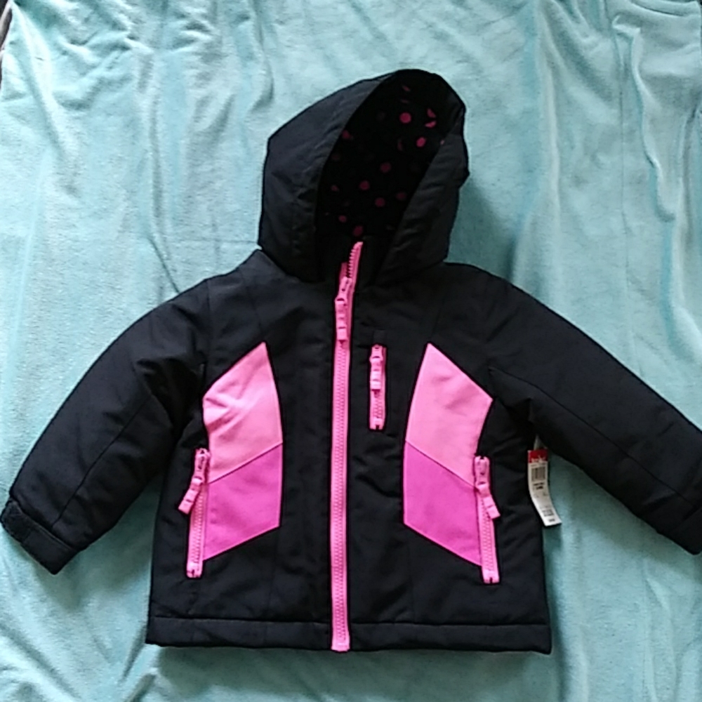 New girls 2 in 1 coat. Size 18 months